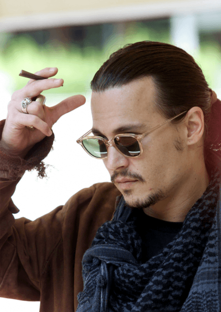 Johnny Depp de cavanhaque