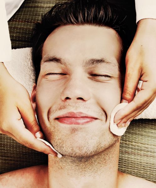 limpeza de pele masculina esfoliação